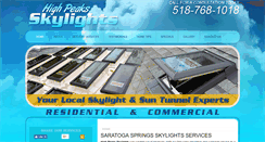 Desktop Screenshot of highpeaksskylights.com